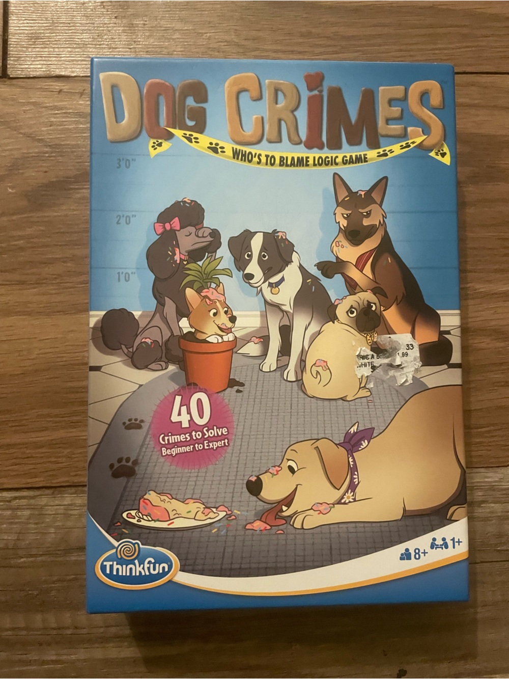 Dog Crimes Family Logic Game — Blue